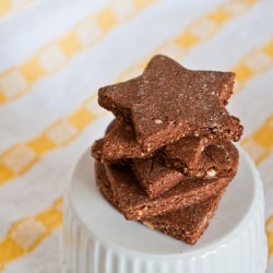 Vegan Choco Nut Cut Out Cookies