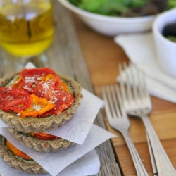 Sun-dried Tomato and Olive Tarts