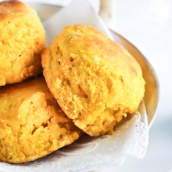 Pumpkin & Ginger Beer Scones