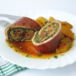 Stuffed Pork Roulade