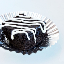 Oreo-Inspired Deep Dark Brownies