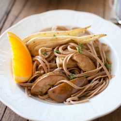 Roasted Fennel and Pear with Spelt