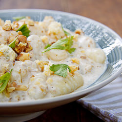 Gnocchi with Gorgonzola and Walnuts