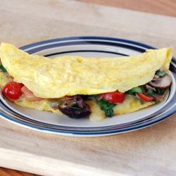 Fresh Veggie Omelet