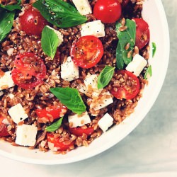 Warm Farro Salad