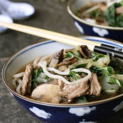 Asian Beef & Noodle Soup