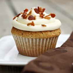 French Toast & Bacon Cupcakes