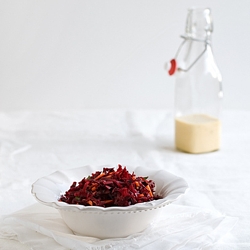 Raw Beet and Carrot Salad