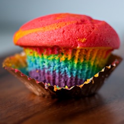 Rainbow Cupcakes