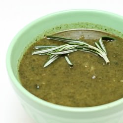 Spinach Soup w/ Rosemary