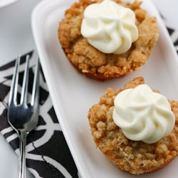 Vanilla Financiers with Yuzu Curd