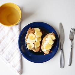 French Toast on Homemade Bread