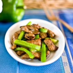 Spicy Jamaican Style Peppered Steak