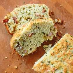 Savory Cheese and Chive Bread