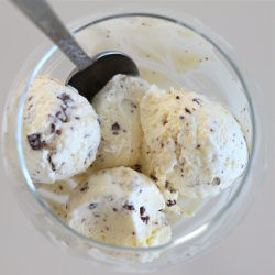 Stracciatella and Lemon Ice-Cream