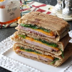 Ham, Pepper Jelly Panini