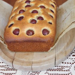 Red Grape Olive Oil Cake