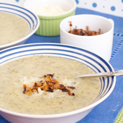 Roasted Potato Leek Soup