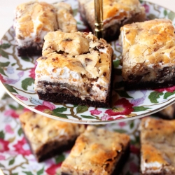 Brownie Blondie Marshmallow Bars