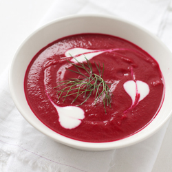 Beet & Fennel Soup w/ Kefir