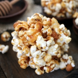 Orange Honey Caramel Corn