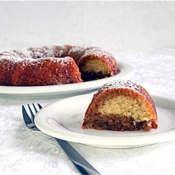 Irish Coffee Cake & Whiskey Sauce