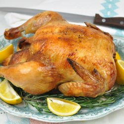 Citrus Brined Roasted Chicken