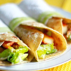 Paneer/Indian Cottage Cheese Wrap