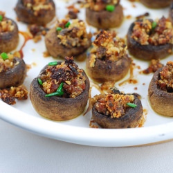 Sausage Stuffed Mushrooms