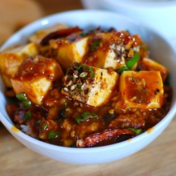 Fiery Hot Sichuan Mapo Tofu