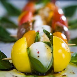 The Perfect Bite: Caprese Salad