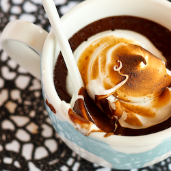 S’more Chocolate Pots