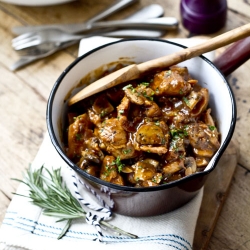 Chicken, Marsala and Mushroom Stew