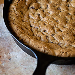 Skillet Chocolate Chip Cookie