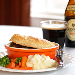 Steak and Guinness Pie