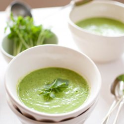 Pea and Avocado Soup