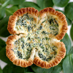 Lucky Spinach Quiche