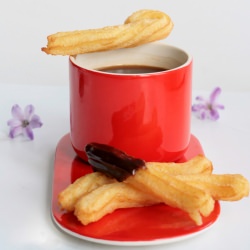 Churros con Chocolate