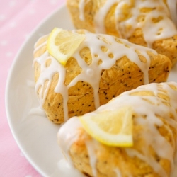 Lemon Poppy Seed Scones