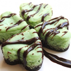 Mint Chocolate Cream Cheese Cake