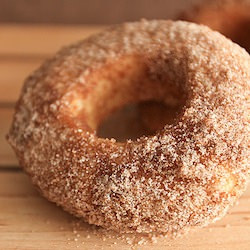 Baked Cinnamon Sugar Doughnut