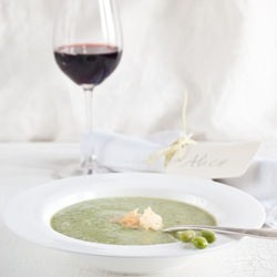 Broccoli & Edamame Bean Soup