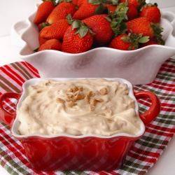 Cream Cheese & Toffee Fruit Dip