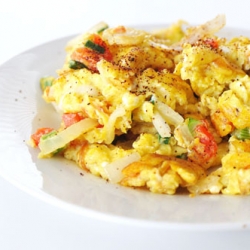 Morning Pepper Spiced Scrambled Egg