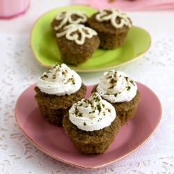 Green Tea Pistachio Muffins