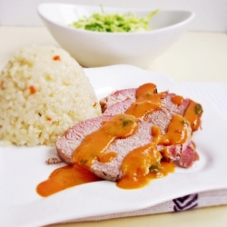 Pork w/ Vegetable Sauce