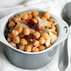 Chickpeas Stir Fry