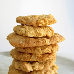 White Choc Oatmeal Cookies