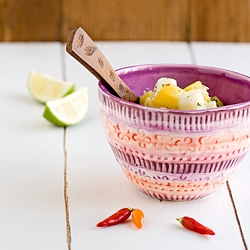 Jicama, Pineapple & Mint Salad