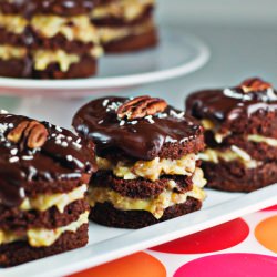 Mini German Chocolate Cake